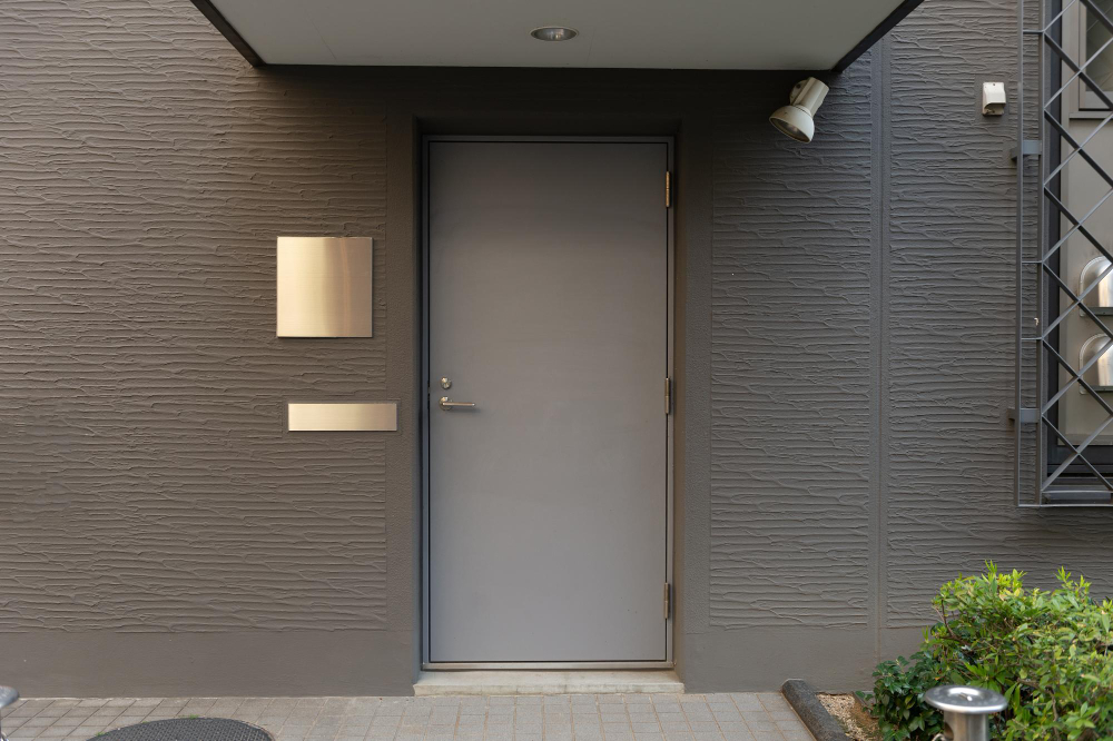 Buffalo Solid Steel Front Door
